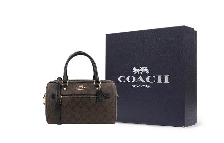 Сумка женская Coach Rowan 27 Old Flower Print Zip - Boxette Shop
